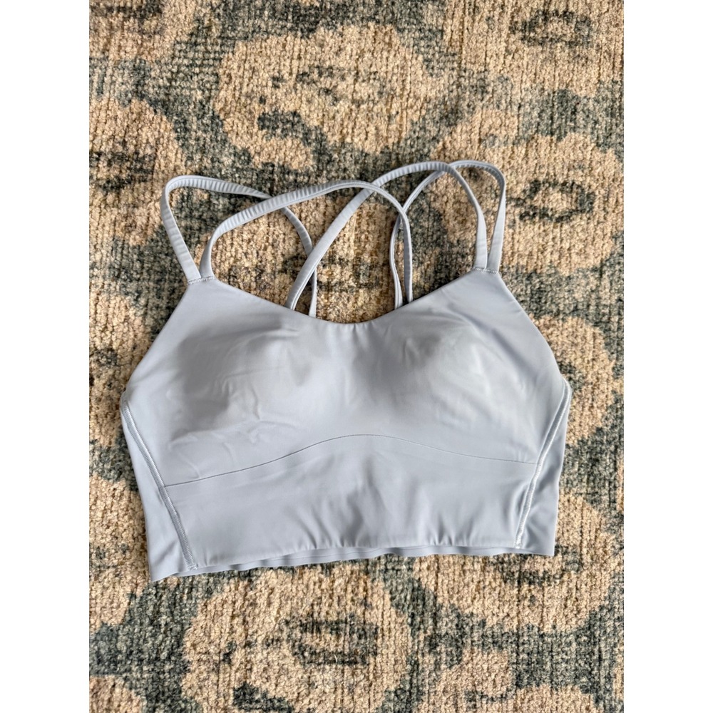Lululemon Like a Cloud Longline Bra, Size 6 Pristine Condition
